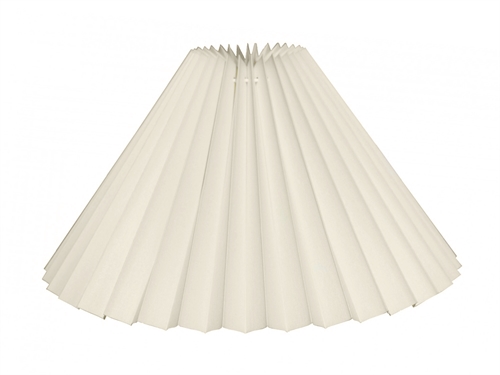 Lampeskærm Plissé 13x25x39 Creme Chintz L-E27